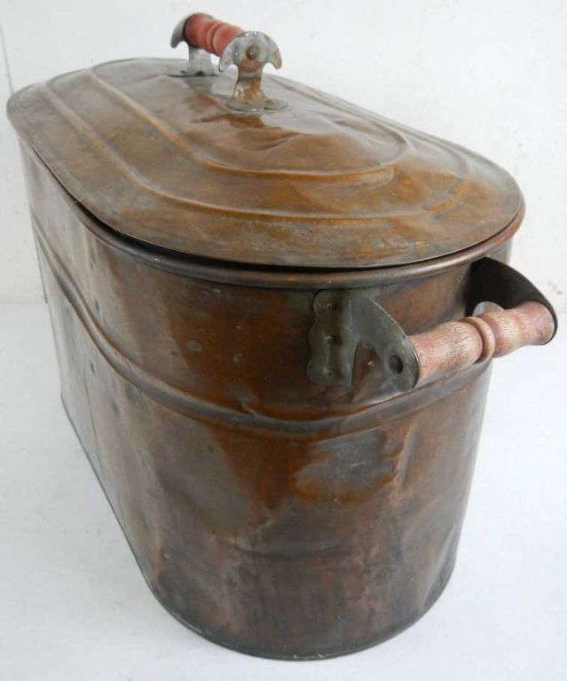 Antique Copper Boiler