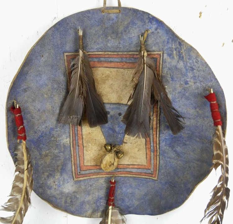 Teton Sioux Buffalo War Shield 1800 s Teton Sioux Buffalo War Shield 1800 s