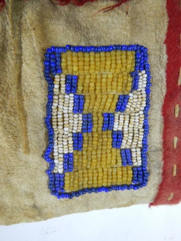 Montana Blackfoot Beaded Arrow Quiver 1900's