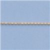 Image 2 : Genuine 16" 14k  Gold-Yellow  1.3mm Double Bead Chain