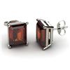 Image 1 : Genuine 12.70 ctw Garnet Earring 14k W/Y Gold