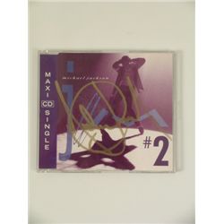 Michael Jackson Signed Jam Dance Mixes CD