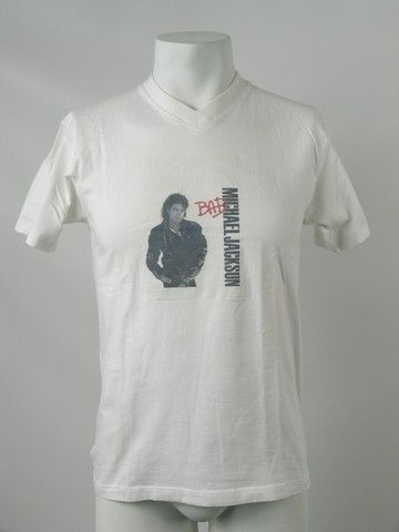Michael Jackson Official Bad Tour T Shirt