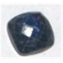 5.90 CARAT LARGE BLUE SAPPHIRE *SQUARE SHAPE*!! GEMSTONE CAME OUT OF SAFE!!