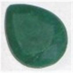 9.45 CARAT *HUGE* LARGE EMERALD *PEAR CUT/FACETED & POLISHED*!! GEMSTONE CAME OUT OF SAFE!!