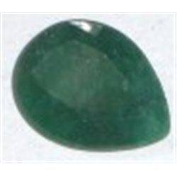 9.45 CARAT *HUGE* LARGE EMERALD *PEAR CUT/FEACETED & POLISHED*!! GEMSTONE CAME OUT OF SAFE!!