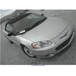 2001 - CHRYSLER SEBRING