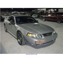 1999 - FORD MUSTANG// SALVAGE TITLE// EXPORT