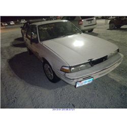 1992 - PONTIAC SUNBIRD//REBUILT SALVAGE TITLE