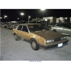 1987 - PONTIAC 6000