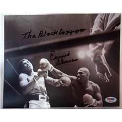 SIGNED-Earnie Shavers v  ALI 8x10 PSA/DNA COA