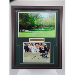 SIGNED-Arnold Palmer JSA COA Framed 2 photos