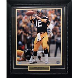 Terry Bradshaw Signed Steelers Framed COA