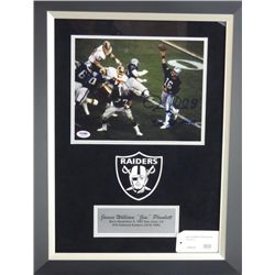 Signed-Jim Plunkett Raiders Custom w/COA