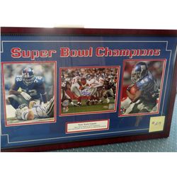 SIGNED-NY Giants Super Bowl Multiple Players