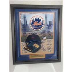 SIGNED-NY METS TEAM 37 Signatures Custom w/COA