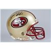 Image 1 : SIGNED-Jerry Rice Mini Helmet 49ers w/COA
