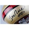 Image 2 : SIGNED-Jerry Rice Mini Helmet 49ers w/COA