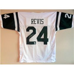 SIGNED-Darelle Revis JETS Custom Jersey 2 COAs