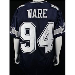 SIGNED-DeMarcus Ware Cowboys Jersey JSA COA