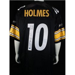 SIGNED-Santonio Holmes Steeler's Jersey PSA/DNS