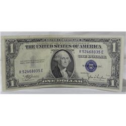 $1 1935-C Silver Certificate AU-Unc Condition