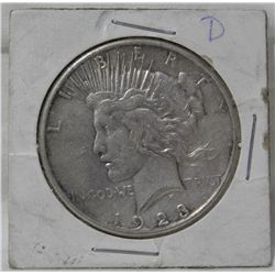 1923-D Peace Silver Dollar