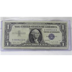 Series 1957 A One Dollar Silver Certificate