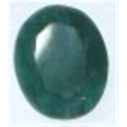 5.60 CARAT *HUGE* EMERALD *BEUATIFUL OVAL CUT/FACETED & POLISHED PRECIOUS GEMSTONE*!!