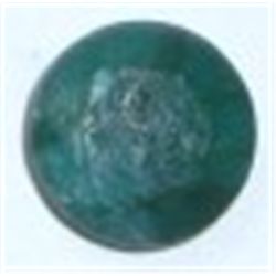 10.55 CARAT *HUGE* EMERALD *BEUATIFUL ROUND CUT/FACETED & POLISHED PRECIOUS GEMSTONE*!!