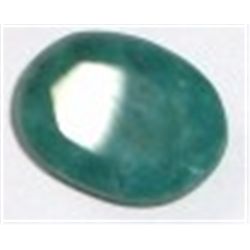 9.85 CARAT *HUGE* EMERALD *BEUATIFUL OVAL CUT/FACETED & POLISHED PRECIOUS GEMSTONE*!!