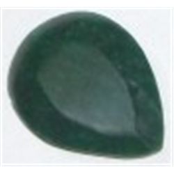 8.80 CARAT *HUGE* EMERALD *BEUATIFUL PEAR CUT/FACETED & POLISHED PRECIOUS GEMSTONE*!!