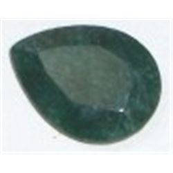11.45 CARAT *HUGE* EMERALD *BEUATIFUL PEAR CUT/FACETED & POLISHED PRECIOUS GEMSTONE*!!
