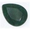 Image 1 : 10.70 CARAT *HUGE* EMERALD *BEUATIFUL PEAR CUT/FACETED & POLISHED PRECIOUS GEMSTONE*!!