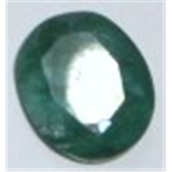 15.55 CARAT *HUGE* EMERALD *BEUATIFUL OVAL CUT/FACETED & POLISHED PRECIOUS GEMSTONE*!!