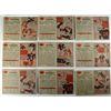 Image 3 : 23  1957 Topps football a few duplicates A VERY SCARCE YEAR  VG