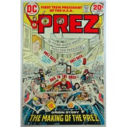 PREZ, First Teen President of the U.S.A. Comic Book