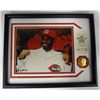 Image 1 : FRAMED KEN GRIFFEY JR PICTURE WITH 24k GOLD OVERLAY MEDALLION