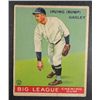 Image 1 : 1933 Goudey baseball card #140   HADLEY VG/EX Book value $165