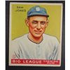 Image 1 : 1933 Goudey baseball card #81  JONES VGEX Book value $165