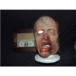 THE WALKING DEAD ROTTEN ZOMBIE SCREEN USED BACKGROUND MASK 3