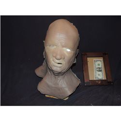 SPFX SILICONE BLACK OLD MAN FULL HEAD MASK THAT MOVES LIKE SECOND SKIN