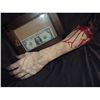 Image 1 : SEVERED BLOODY ARM WITH HAND AND GORE AT STUMP 4 URETHANE LATEX OR POLY FOAM