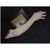 Image 1 : SEVERED BLOODY ARM WITH HAND AND GORE AT STUMP 8 URETHANE LATEX OR POLY FOAM