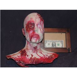 SEVERED COMPLETE HEAD WITH GORE 20 URETHANE LATEX OR POLY FOAM