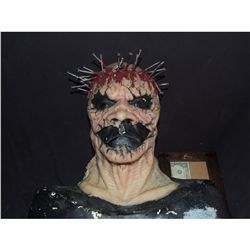 TORTURED ROTTEN ZOMBIE 9 SILICONE FULL HEAD MASK WITH ZIPPER ENCLOSURE IN REAR