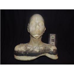 RIGID FOAM FULL HEAD DISPLAY BUST NO RESERVE