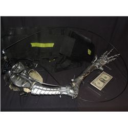 TERMINATOR LIKE WEARABLE ANIMATRONIC CYBORG ARM WITH COMPLETE HARNESS AND CONTROLLER