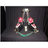 Image 1 : ALIEN CREATURE MONSTER DEMON OR WEREWOLF MATCHED PAIR OF COSTUME STILTS VERY WELL MADE