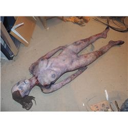 CABIN FEVER PATIENT ZERO ANATOMICALLY CORRECT FEMALE CORPSE WITH FLESH EATING BACTERIA SCREEN USED